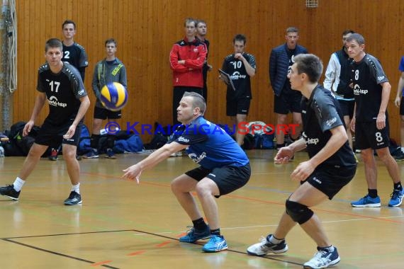 Volleyball Herren Verbandsliga SG Sinsheim/Waibstadt/Helmstadt gegen FV Flehingen 04.11.2017 (© Siegfried Lörz)